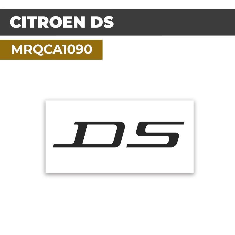 Autocollant CITROEN DS | Stickers Logo Vintage | MRQCA1090