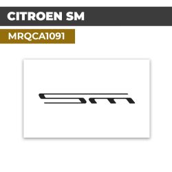 Autocollant CITROEN SM | Stickers Logo Vintage | MRQCA1091