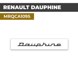 Autocollant RENAULT DAUPHINE | Stickers Logo Vintage | MRQCA1095