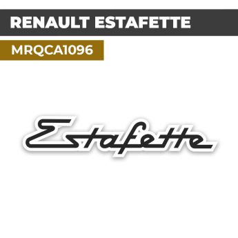 Autocollant RENAULT ESTAFETTE | Stickers Logo Vintage | MRQCA1096