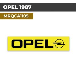 Autocollant OPEL 1987 | Stickers Logo 1987 | MRQCA1105