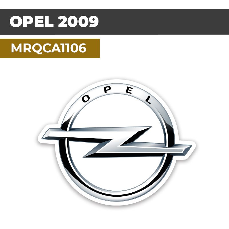 Autocollant OPEL 2009 | Stickers Logo 2009 | MRQCA1106