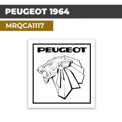 Autocollant PEUGEOT 1964 | Stickers Logo 1964 | MRQCA1117