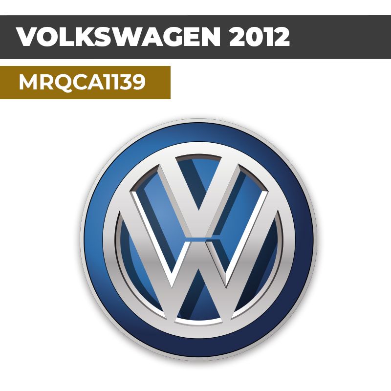 Autocollant VOLKSWAGEN 2012 | Stickers Logo 2012 | MRQCA1139