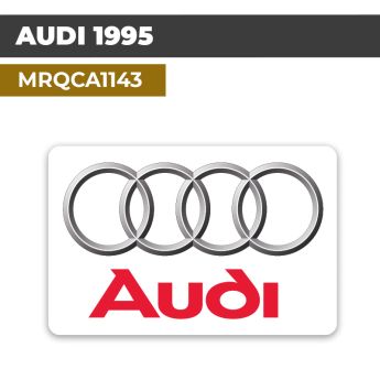 Autocollant AUDI 1995 | Stickers Logo Automobile Allemande | MRQCA1143
