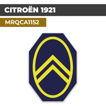 Autocollant CITROËN 1921 | Stickers Logo Automobile | MRQCA1152
