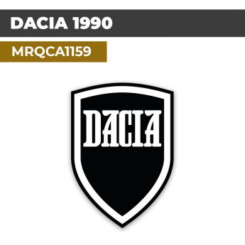 Autocollant DACIA 1990 | Stickers Logo Automobile | MRQCA1159