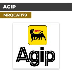 Autocollant AGIP | Stickers Logo Automobile | MRQCA1179