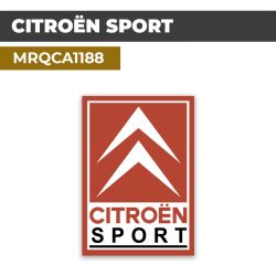 Autocollant CITROËN SPORT | Stickers Logo Automobile Française | MRQCA1188