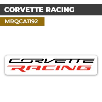 Autocollant CORVETTE RACING | Stickers Logo Automobile USA | MRQCA1192
