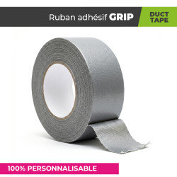 Ruban adhésif toilé surface rugueuse