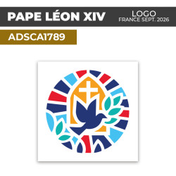 Autocollant PAPE LEON XIV |...