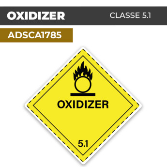 Autocollant OXIDIZER | Produits Dangereux | ADSCA1785