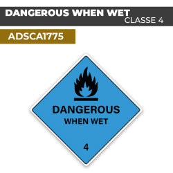 Autocollant DANGEROUS WHEN...