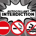 Autocollant Interdiction