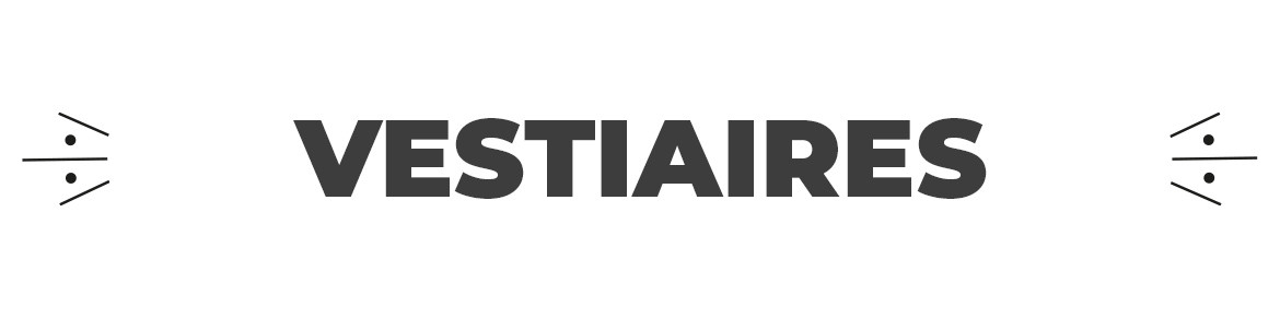Autocollants Vestiaires : Signalétique Espaces de Change