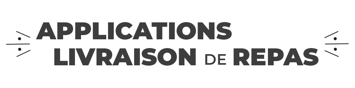 Autocollants Livraison : Logos Deliveroo, Uber Eats