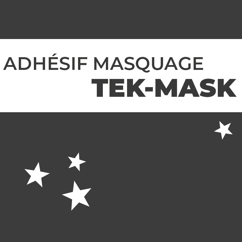 Adhésif Tek-MASK : Masquage Jaune